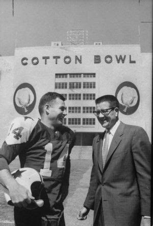 Clint Murchison, right, is seen with the 1961 Cowboys starting ...