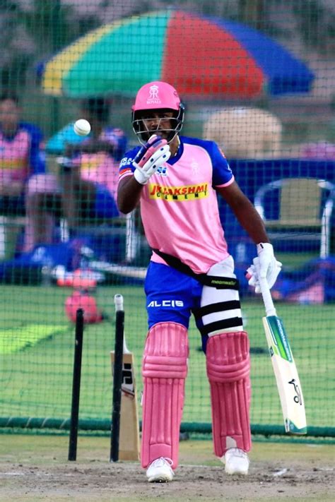 Rajasthan Royals' practice session - Sanju Samson