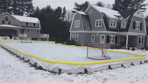 Backyard ice rinks surge in popularity during pandemic