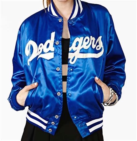 Los Angeles LA Dodgers vintage satin Starter jacket | Blingby