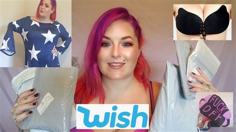 WISH Haul! Plus size!! Clothes!! - YouTube