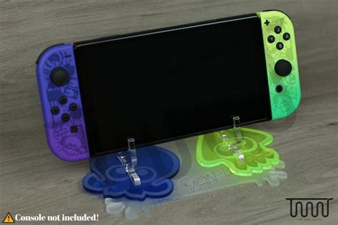 Nintendo Switch OLED Splatoon 3 Edition Acrylic Console - Etsy