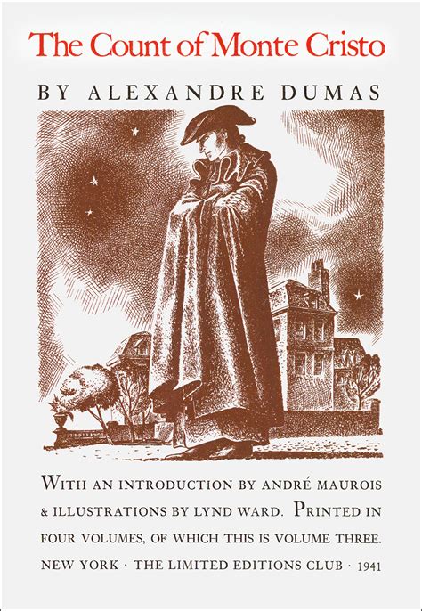 The Count of Monte Cristo. Vol. 3. Illustrator Lynd Ward. - Book Graphics