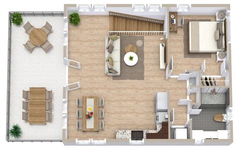 Apartment Over Garage Plan