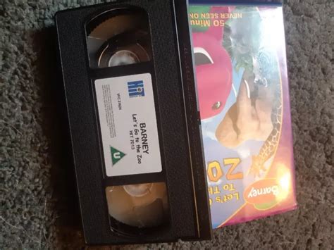 BARNEY - LET'S Go To The Zoo (VHS, 2002) £14.90 - PicClick UK