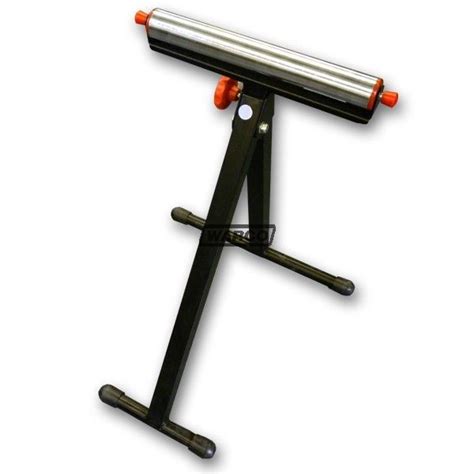 Roller Stand for Material Support | Metal & Woodworking