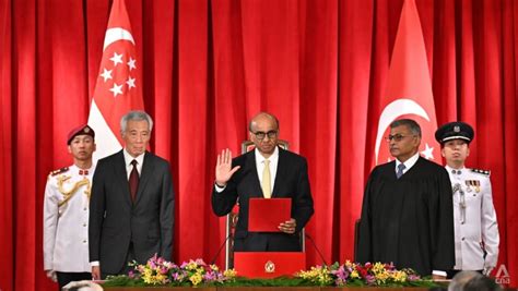 Tharman Shanmugaratnam sworn in as Singapore’s ninth President | South Asia Journal