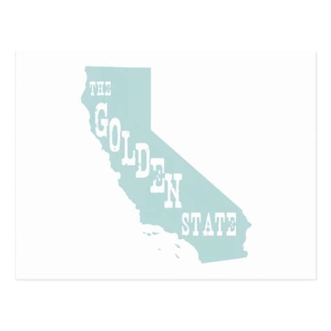 California State Motto Slogan Postcard | Zazzle