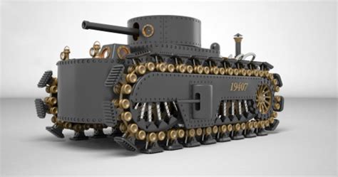 Lets discuss the effects of steam driven tanks if they're invented in the late 1800's ...