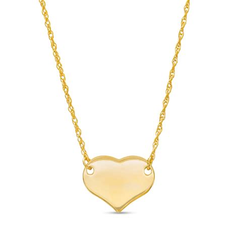 Heart Necklace in 14K Gold | Zales