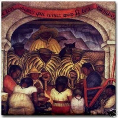 Mexican Revolution Mural by Rivera | Diego Rivera Mexican Mural Art ...