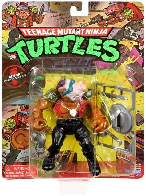 Teenage Mutant Ninja Turtles TMNT Classics Bebop 4 Action Figure Playmates - ToyWiz