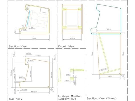 Mini Bartop Arcade Cabinet Plans