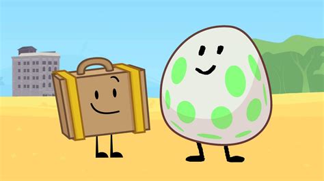 Green Eggy & Suitcase | BFB Amino! Amino