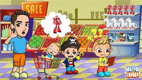 Vlad Niki Supermarket game for Android - Download