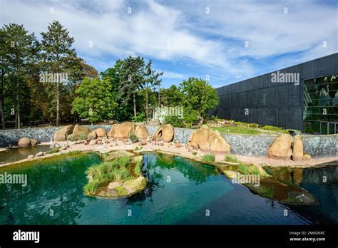 WROCLAW, POLAND - September 09, 2022: The modern pavilions at the ...