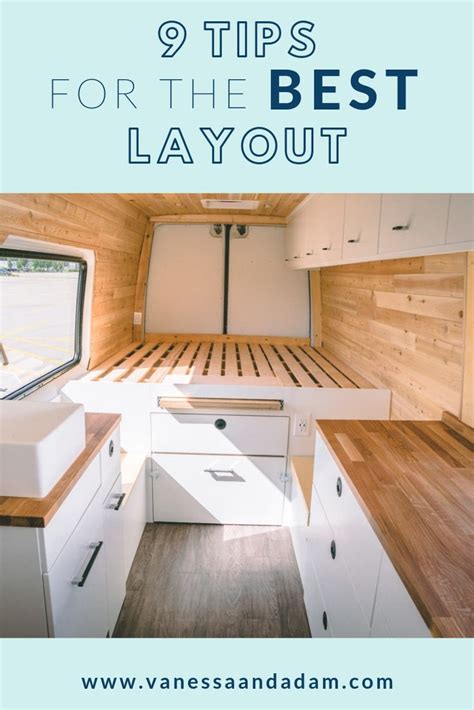 9 Tips for the BEST Van Layout | Layout, Cool vans, Van life