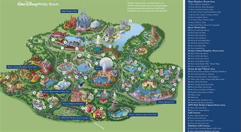 Disney World Maps • WDW Travels