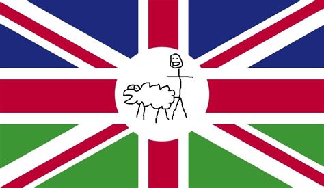 Flag of the UK with Wales included : r/vexillologycirclejerk