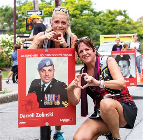 The Royal Canadian Legion’s red poppy is in full bloom at this year’s Canada Army Run: Virtual ...