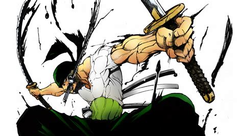 One Piece Zoro With Swords HD Anime Wallpapers | HD Wallpapers | ID #38102