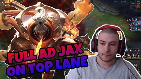 FULL AD JAX TOP 1 V 9 !! JAX TOP GAMEPLAY! - League of Legends - YouTube