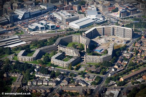 aeroengland | aerial photograph of Sheffield South Yorkshire England UK showing the Don Valley ...