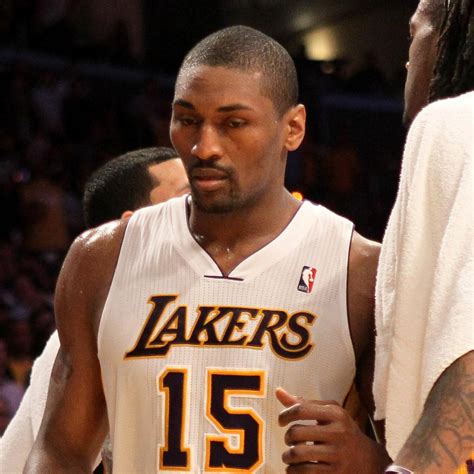 Lakers' Metta World Peace Faces Possible Suspension for Elbow on Harden ...