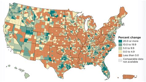 US Census estimates in 2010 to 2017 that 44 of 52 counties in Upstate ...