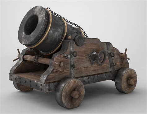 Old Cannon Mortar on Behance | Cannon, Mortar, Fantasy armor