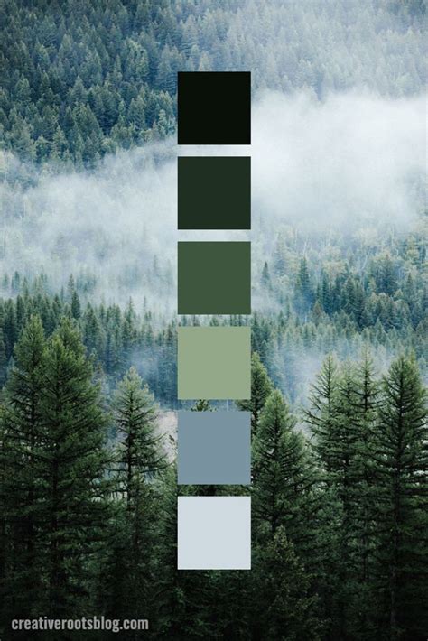 Color Palettes and Color Inspiration for Branding | Creative Roots | Green colour palette, Color ...