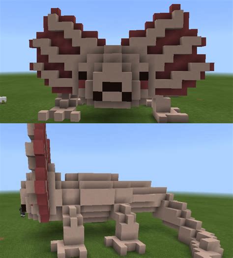 So I made a Axolotl Statue! What you guys think and should I change ...