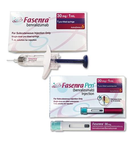 Allopathic Lyophilized Powder Fasenra Injection at Rs 100/piece in Jabalpur