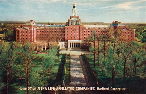 Aetna Headquarters, Hartford – CT Postcards.net