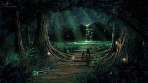 Enchanted Forest Wallpaper Hq Desktop 1920x1080px | Forest wallpaper ...