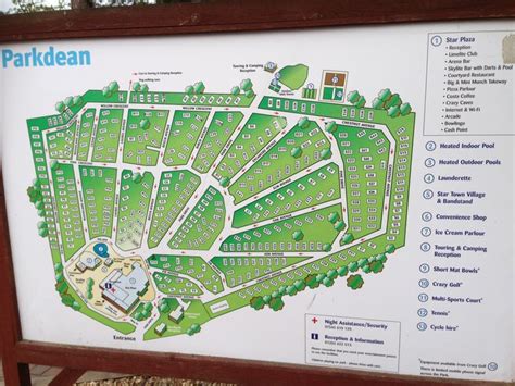 Map of @Parkdean Page Sandford Holiday Park #britishholiday #homeoraway ...