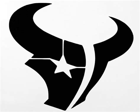 Texans Football Logo Stencil Durable & Reusable Stencils 7x4 - Etsy