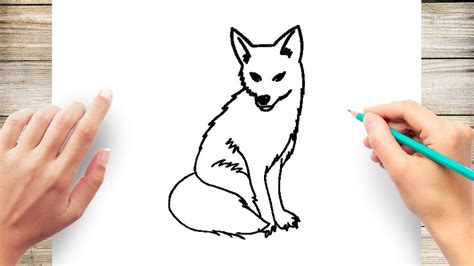 How to Draw a Fox Step by Step - YouTube