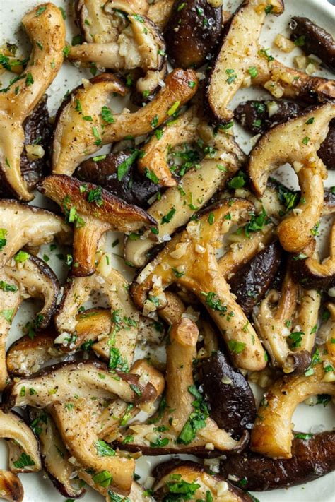 Sautéed Shiitake Mushrooms - Food with Feeling