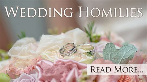 Wedding Homilies – Roman Catholic Homilies