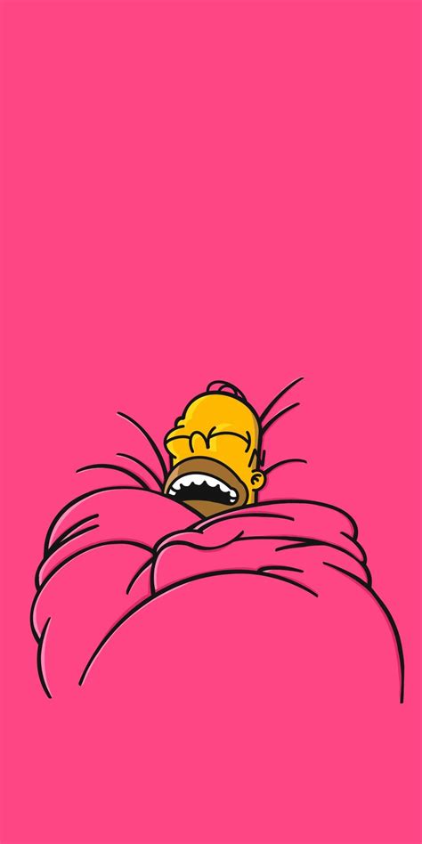 Homer Simpson Sleeping Wallpaper - Wallpaper Sun