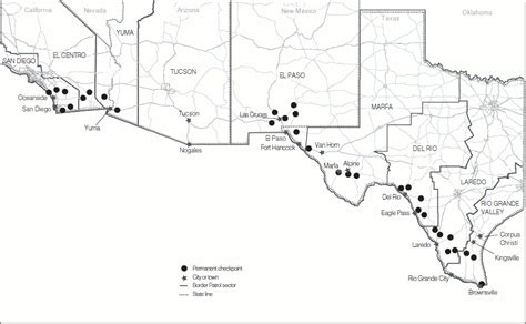 My Trip Through the Check-Point Near the California – Arizona Border