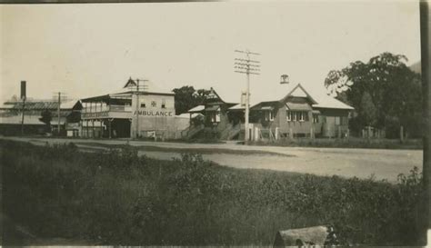 Main street of Gordonvale in Queensland in 1928. •State Library of ...