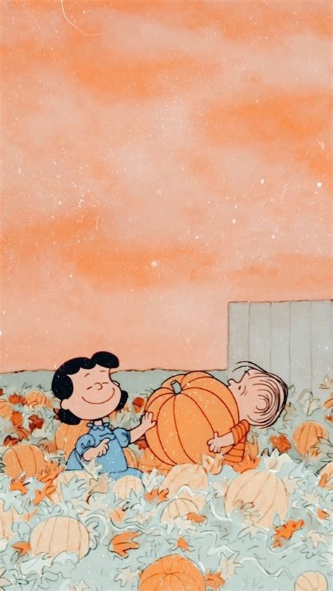 Fall Charlie Brown wallpapers in 2020 | Fall wallpaper, Halloween ...