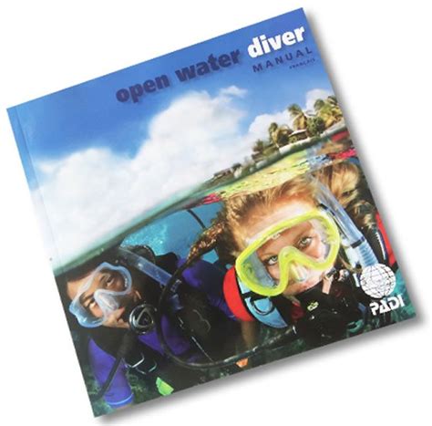 PADI Open Water Diver Manual with Dive Computer Simulator Access Card ...