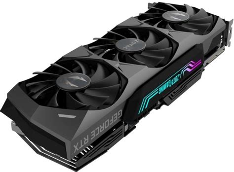 Zotac Gaming GeForce RTX 3090 Trinity, 10496 CUDA Cores, 24GB GDDR6X ...