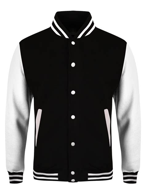 Black and White Varsity Jacket