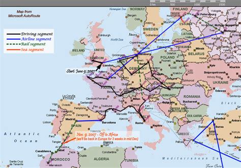 Morocco Europe Map ~ BOTE1UM