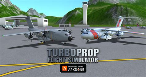 Turboprop Flight Simulator 3D MOD APK v1.29.1 (Unlimited Money) for Android