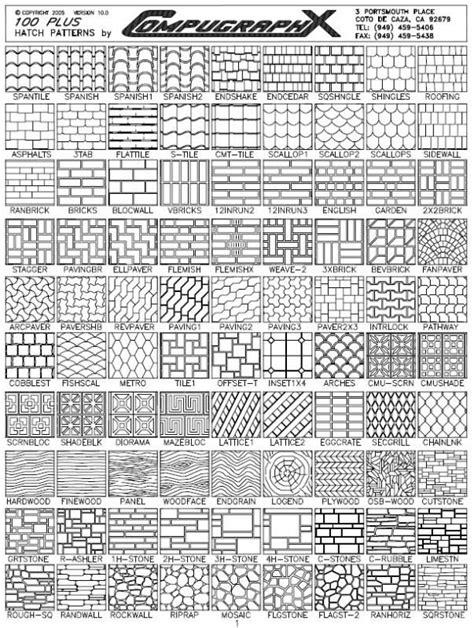 an image of different types of tiles and patterns in the form of ...